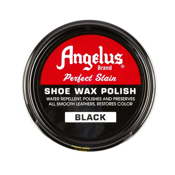 Angelus Shoe Wax Polish Black 88 ml