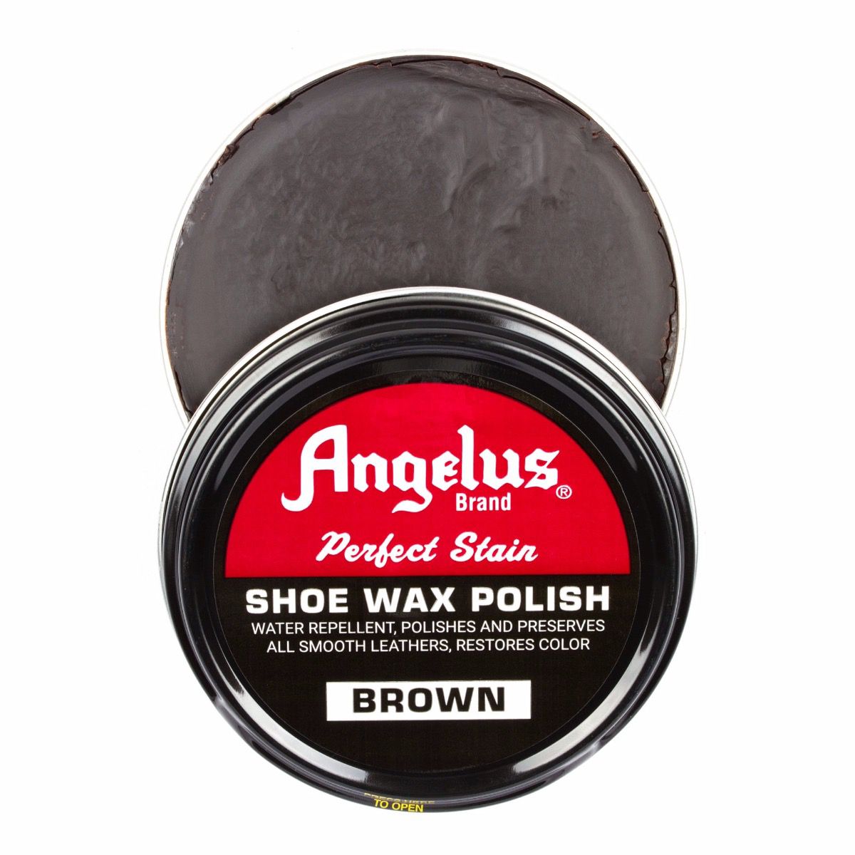 Angelus Shoe Wax Polish Brown 88 ml