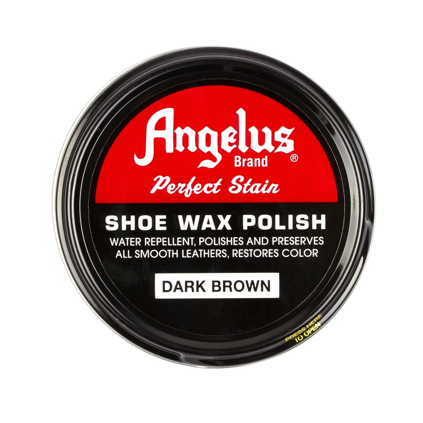 Angelus Shoe Wax Polish Dark Brown 88 ml