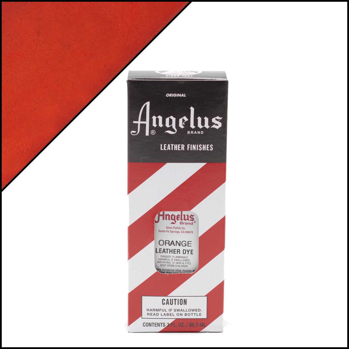 Angelus Leather Dye Orange 3oz