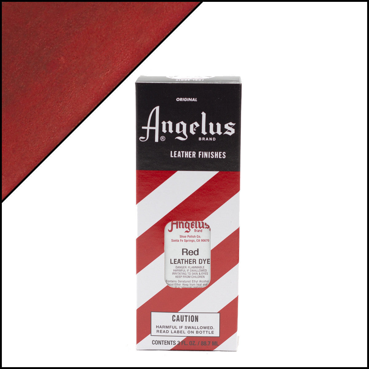 Angelus Leather Dye Red 3oz
