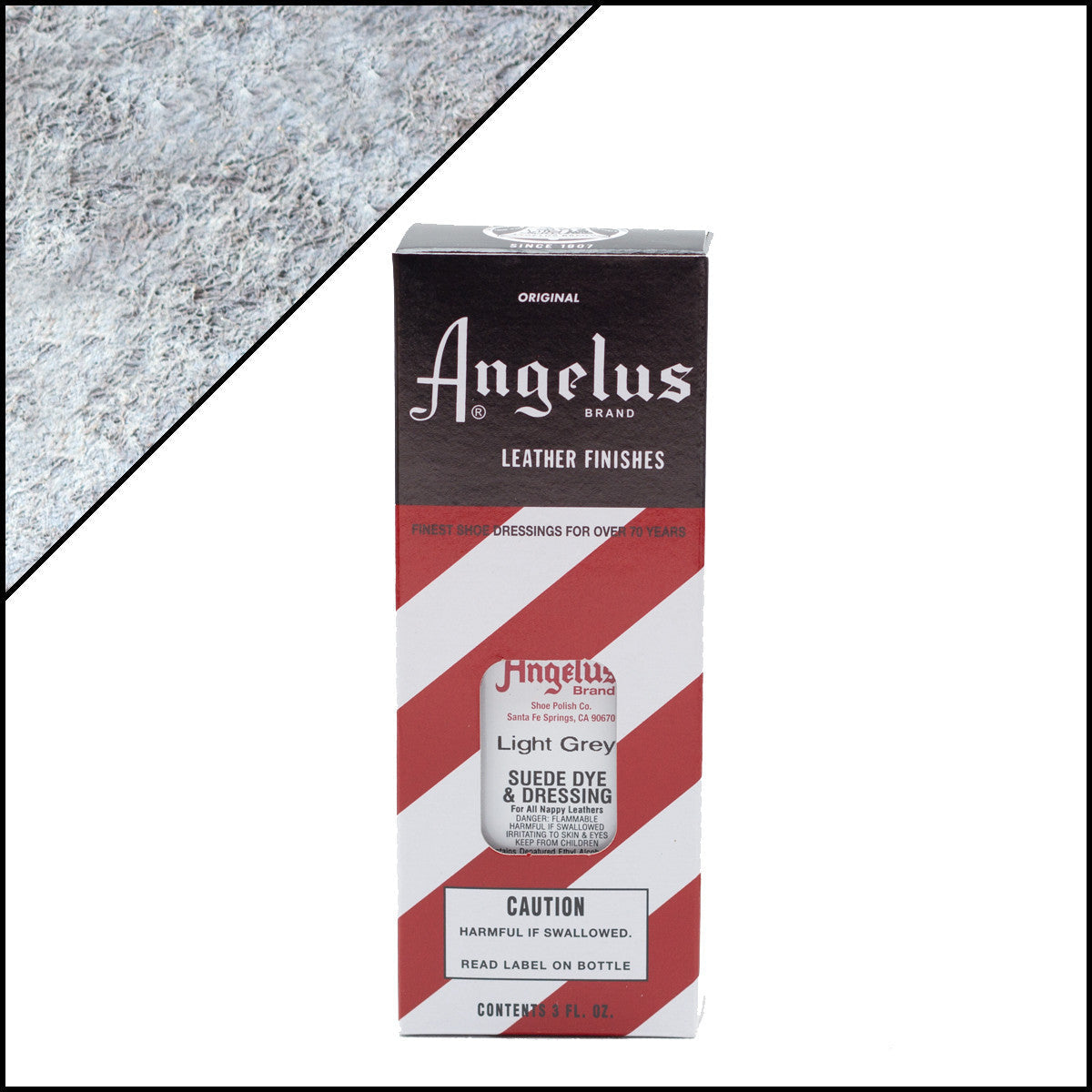 Angelus Suede Dye Light Grey 3oz