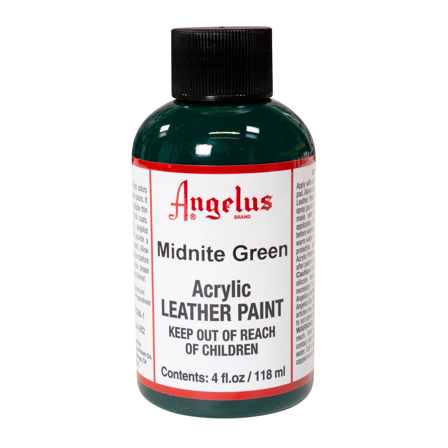 Angelus Leather Paint Midnight Green