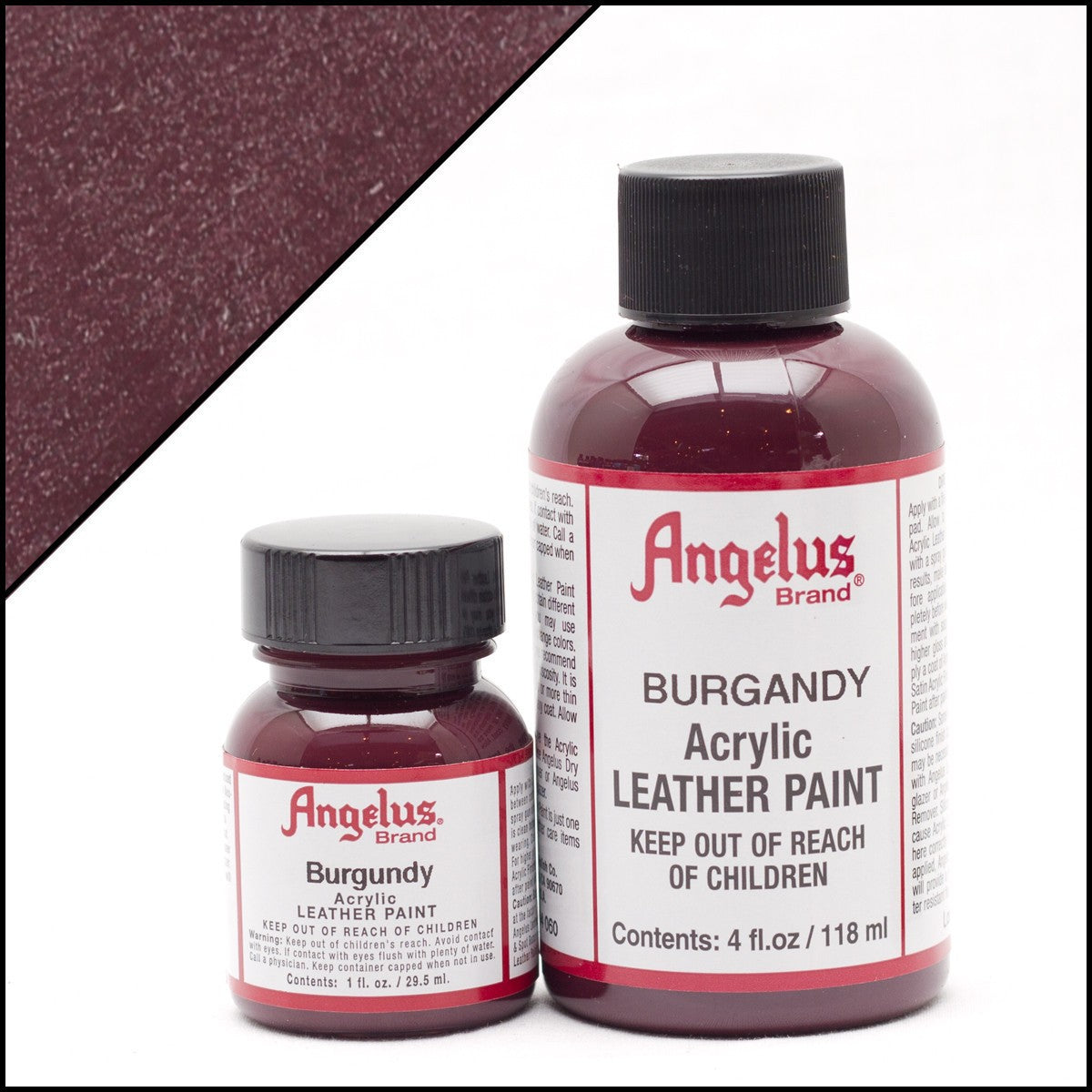 Angelus Acrylic Leather Angelus Leather Paint Red Angelus