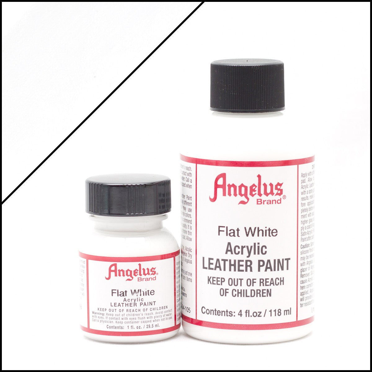 Acrylic Paints Flat White Leather Paint Angelus Acrylic Paint Flat