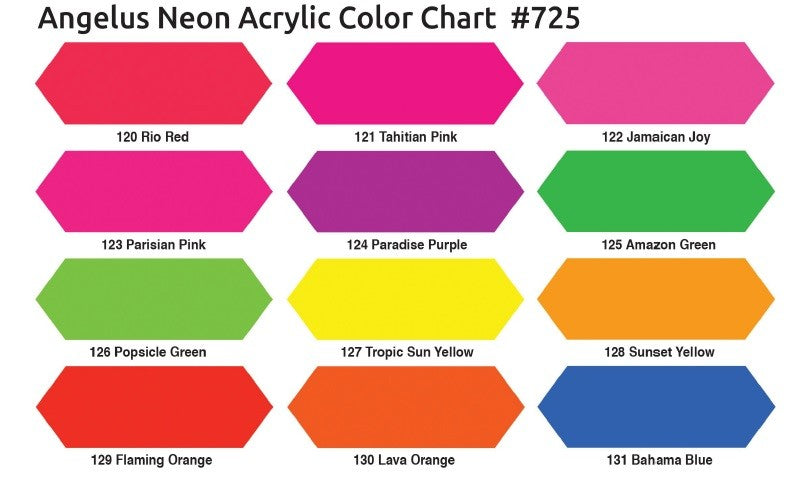 Angelus Leather Paint Tahitian Pink