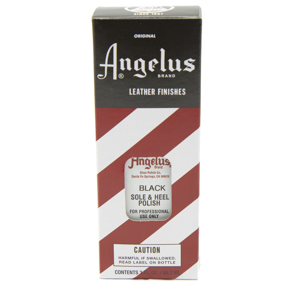 Angelus Heel and Sole Polish Black