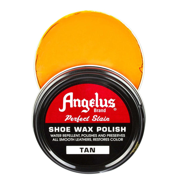 Angelus Shoe Wax Polish Tan 88 ml