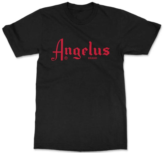 Angelus Logo Red T-Shirt w/ Rear Logo
