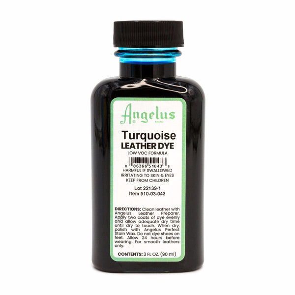 Angelus Turquoise Low VOC Leather Dye 88ml