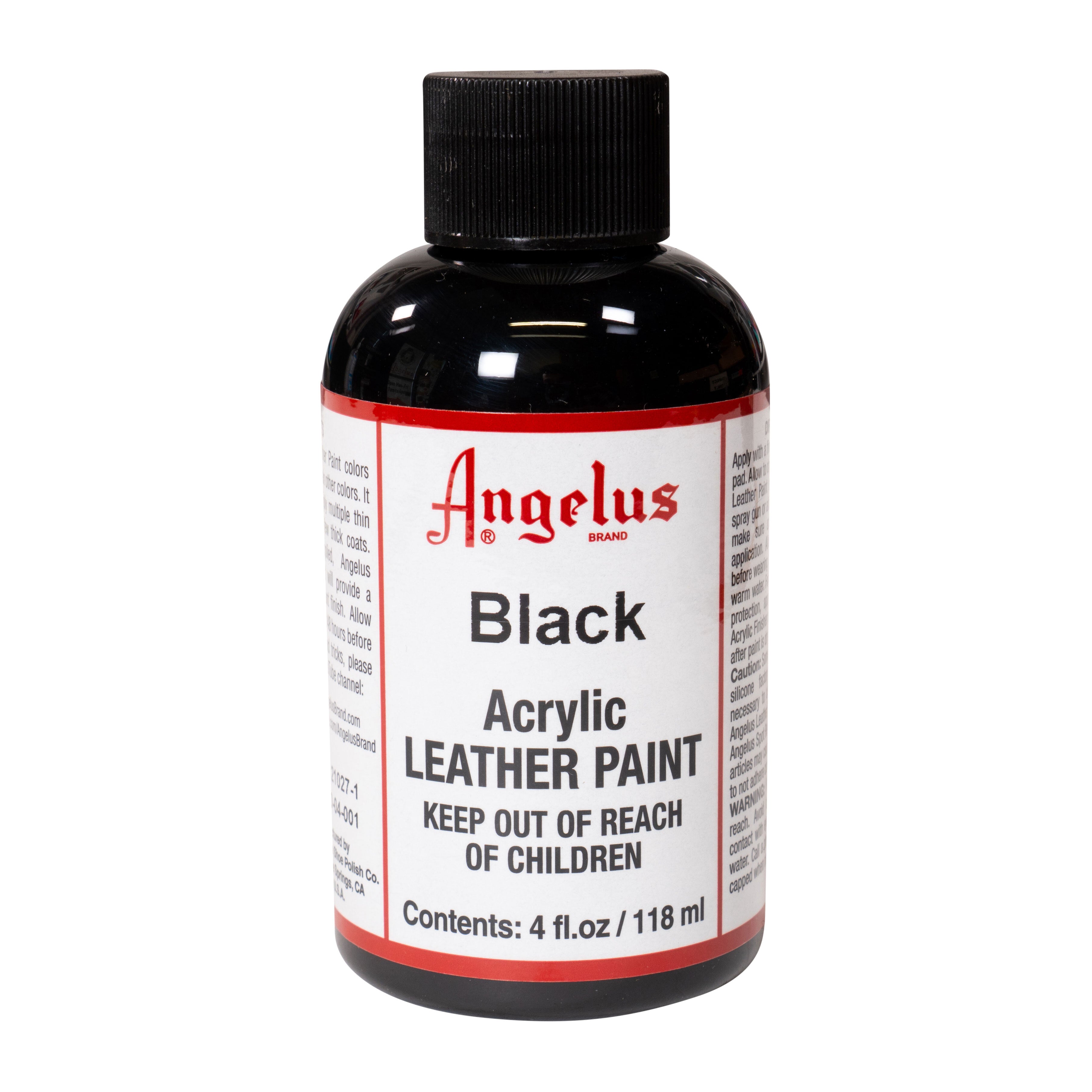 Black Angelus leather paint | Angelus Brand