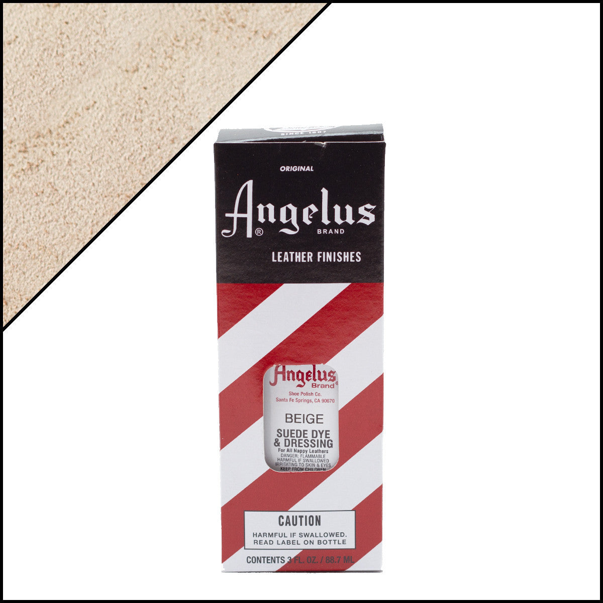 Angelus Suede Dye Beige  3oz