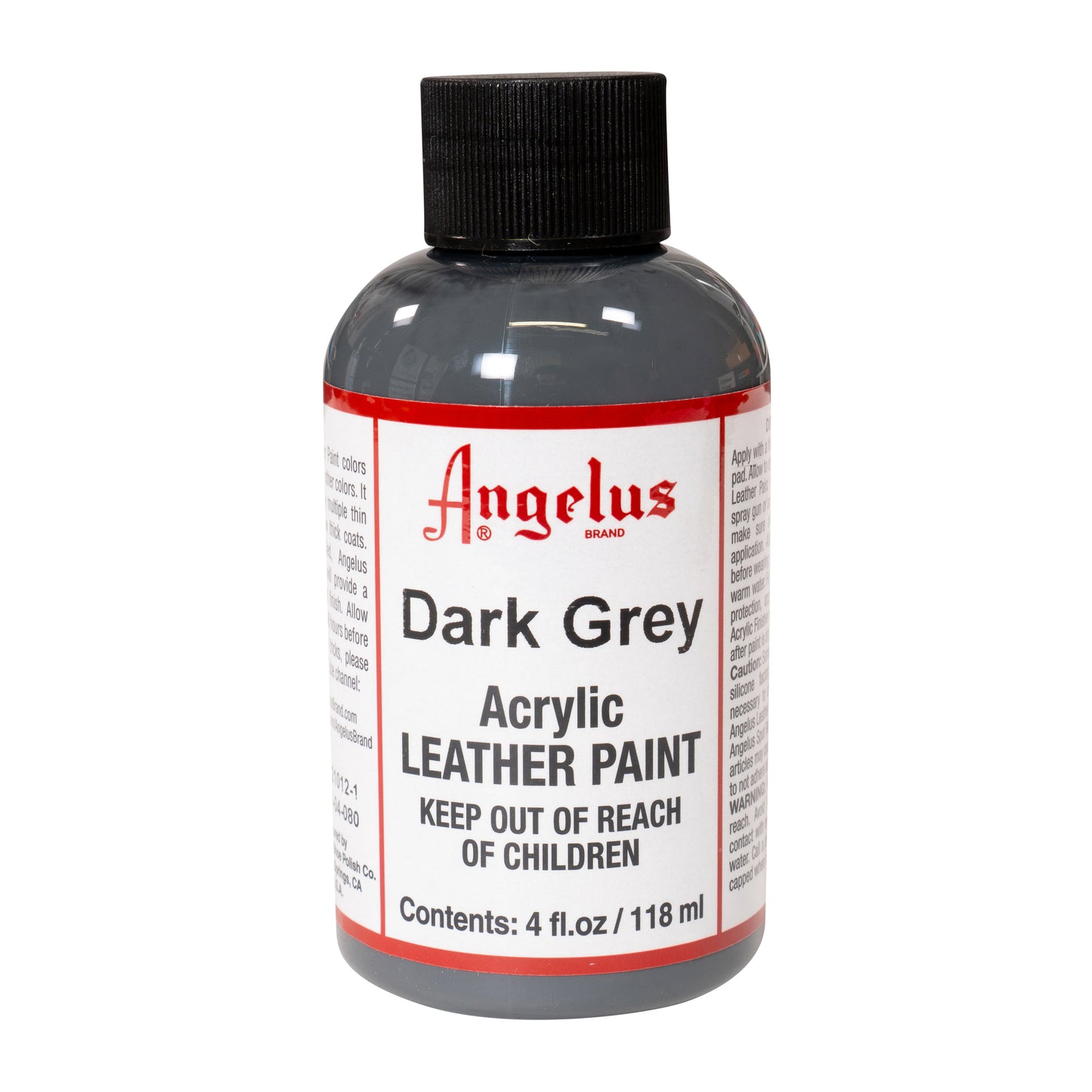 Angelus Leather Paint Dark Grey