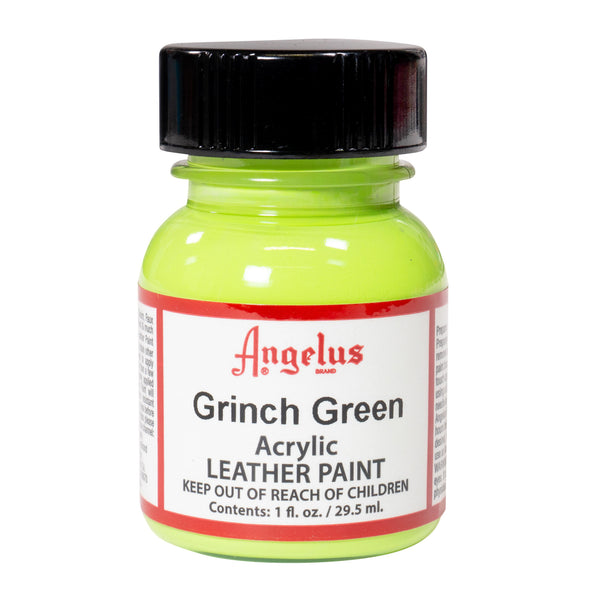 Angelus Leather Paint Grinch Green