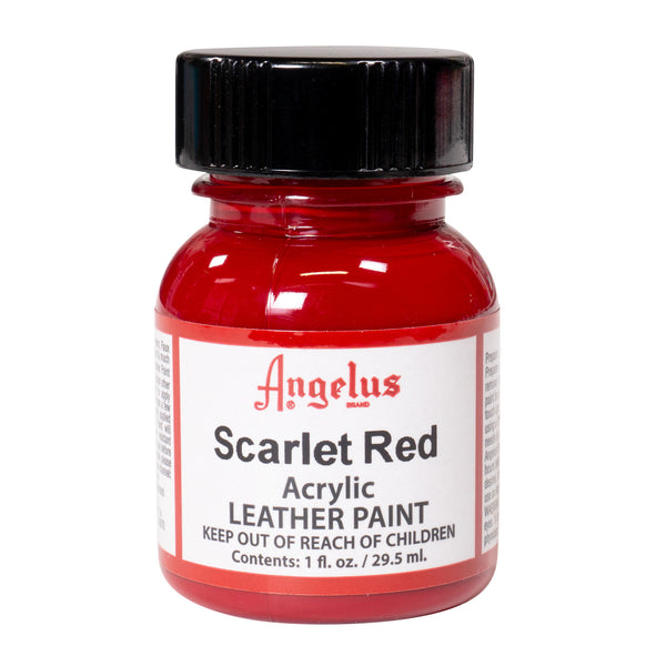 Angelus Leather Paint Scarlet Red