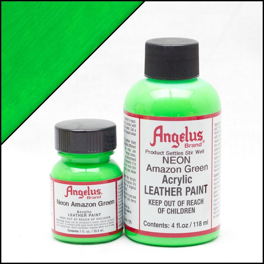Looking for Angelus Leather Paint Amazon Green? Angelus Brand!